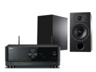 Kino domowe - Yamaha RX-V4A (czarny) + Tesi 3 (czarny) - miniaturka - grafika 1