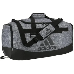 adidas Defender 4 średnia torba sportowa, dżersej, szary/czarny, jeden rozmiar - Torby sportowe - miniaturka - grafika 1
