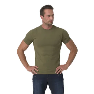 Helikon - T-shirt Slim Organic - Olive Green - TS-OCS-OS-02 - Odzież taktyczna i umundurowanie - miniaturka - grafika 1
