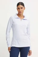 Bluzy damskie - Columbia bluza sportowa Glacial IV damska kolor fioletowy gładka - miniaturka - grafika 1