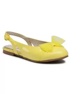 Buty dla dziewczynek - Mayoral Sandały 45261 Żółty - grafika 1