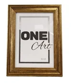 Ramki na zdjęcia - Ramka 30x40 Nebraska 01 złota - miniaturka - grafika 1