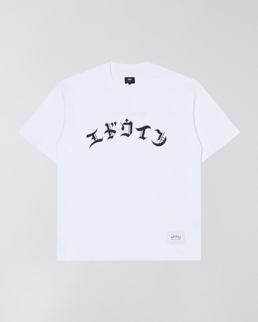 t-shirt uomo edwin i034162. 02.67 white