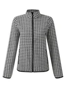 Kurtki damskie - Dare 2b Bluza "Descend II" w kolorze biało-czarnym - miniaturka - grafika 1