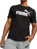 Koszulki męskie - Puma Essentials T-shirt Koszulka Męska Młodziezowa Sportowa Bawełniana S - miniaturka - grafika 1