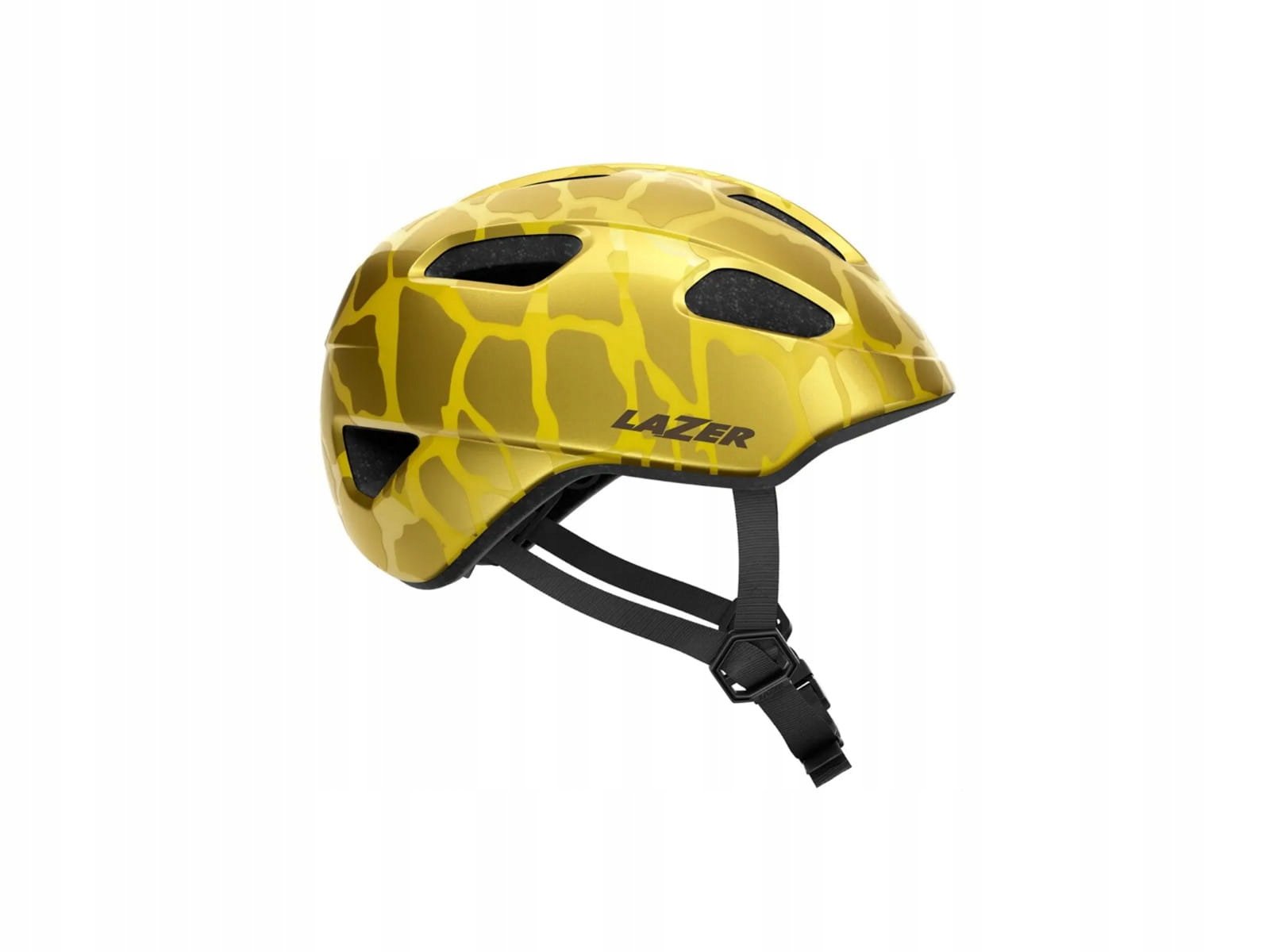 Kask rowerowy dziecięcy Lazer Pnut KinetiCore Uni, Złoty