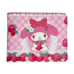 Portfel Rozkładany My Melody Sanrio Różowy Ekoskóra - Portfele - miniaturka - grafika 1