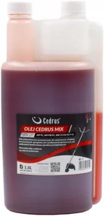 CEDRUS MIX 1L 1000ML 2-SUW OLEJ SILNIKOWY DO BENZYNY MIESZANKI PALIWOWEJ do silników dwusuwowych  Kos Pilarek Dmuchaw Podkaszarek Nożyc Sekatorów Opryskiwaczy itp.do silników dwusuwowych - Oleje silnikowe - miniaturka - grafika 6