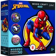 Puzzle drewniane 50 Moc Spidermana TREFL
