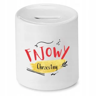 DLA CHRZESTNEGO CHRZESTNEJ SKARBONKA NA PREZENT z Nadrukiem ze Zdjęciem - Skarbonki - miniaturka - grafika 1