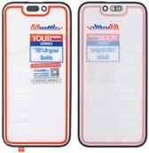 Części serwisowe do telefonów - ORYGINAŁ SZYBA SZKŁO WYŚWIETLACZA KLEJ OCA DO IPHONE 15 MUSTTBY - miniaturka - grafika 1