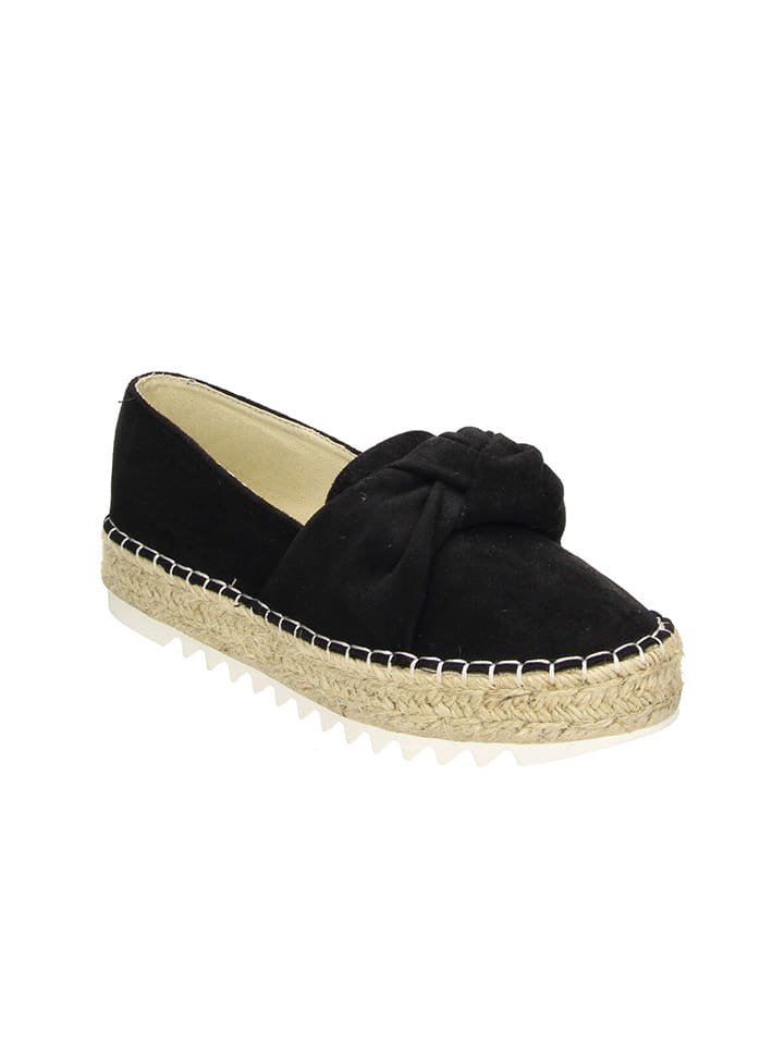 Bullboxer Espadryle w kolorze czarnym