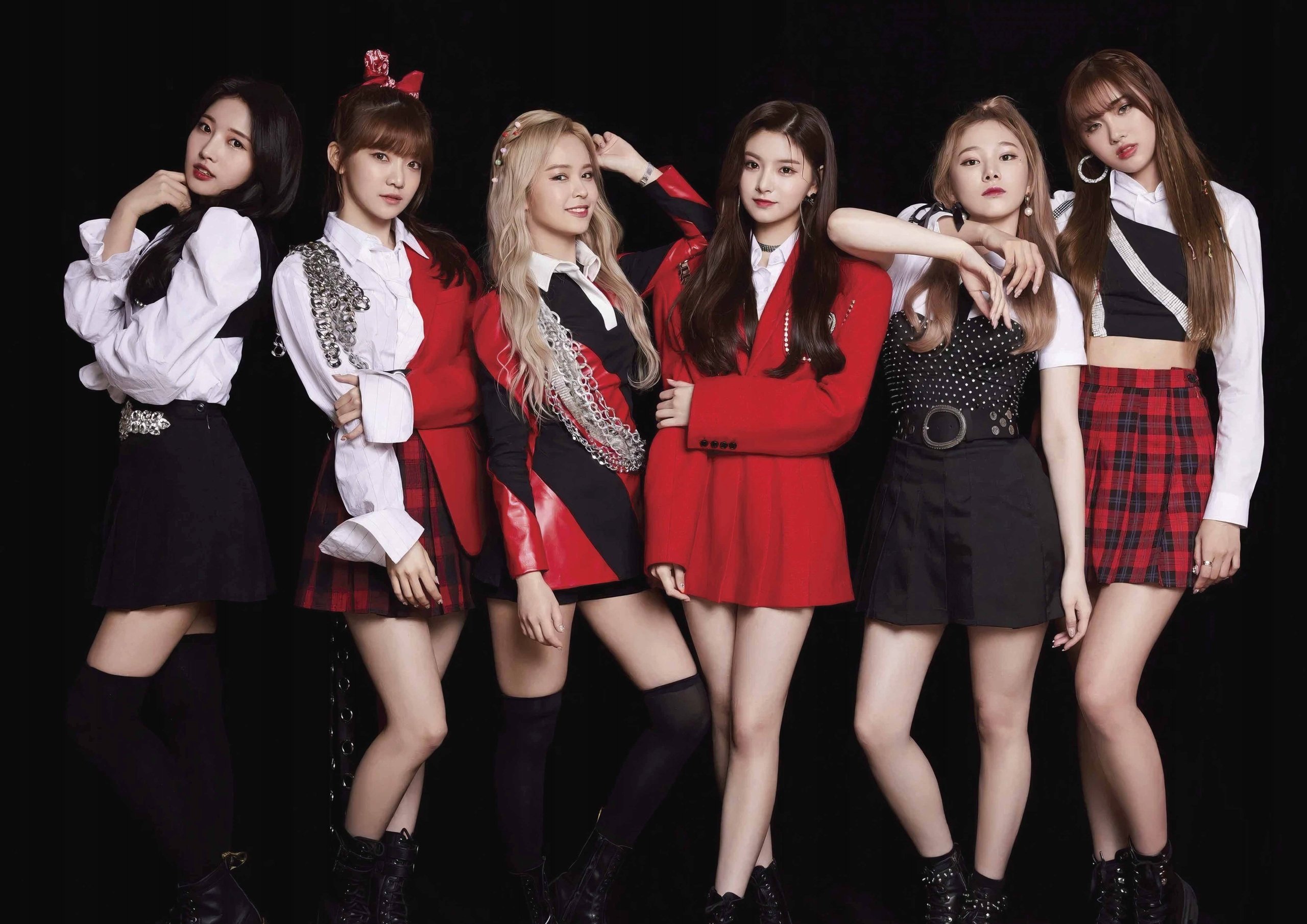 Plakat A1 Everglow K-Pop Kpop Korea Muzyka