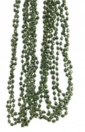 Bombki - Sznur koralików girlanda na choinkę 2,7 m zielona - miniaturka - grafika 1