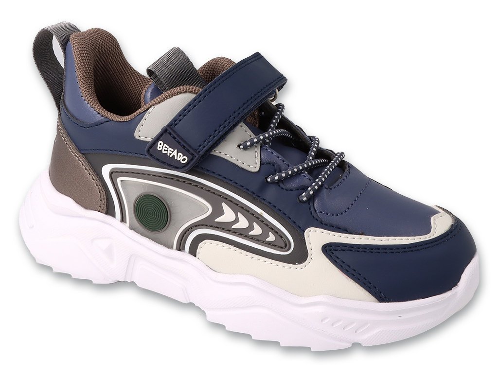 Buty dziecięce Befado 516Y360 sportowe chłopięce na rzep i gumki-32