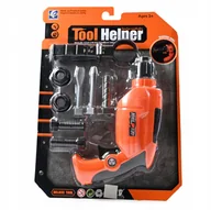 Mały majsterkowicz - WIERTARKA UDAROWA NA BATERIE WKRĘTARKA DLA DZIECI DZIECIĘCA NARZĘDZIA - miniaturka - grafika 1