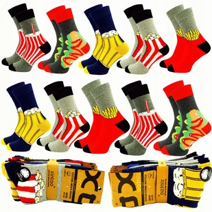 10x SKARPETY KOLOROWE MĘSKIE SKARPETKI DŁUGIE ŚMIESZNE BAWEŁNIANE 39-42 - Skarpetki męskie 10x SKARPETY KOLOROWE MĘSKIE SKARPETKI DŁUGIE ŚMIESZNE BAWEŁNIANE 39-42 - Skarpetki męskie - miniaturka - grafika 1
