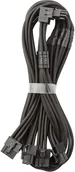 Akcesoria do komputerów stacjonarnych - CableMod C-Series Pro Kabel połączeniowy - wariant A 90 16-Pin zu 4x8-Pin PCIe czarny CM-PCSR-16P4-RAN60KK-5PK-R-SS - miniaturka - grafika 1