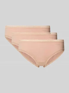 Figi z obszyciem z koronki w zestawie 3 szt. model ‘GO’ - Majtki damskie - miniaturka - grafika 1