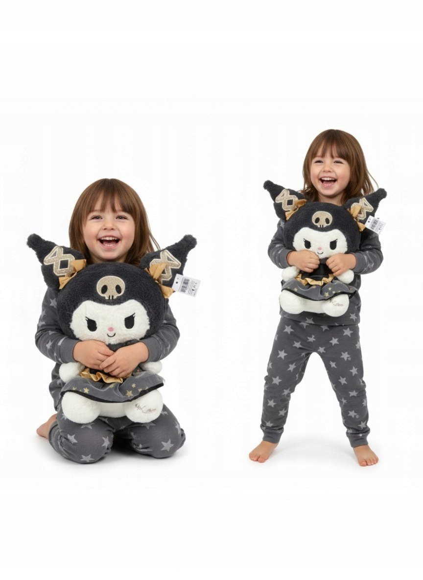 ZABAWKA DLA DZIECI MASKOTKA PLUSZOWA PLUSZAK KUROMI PRZYTULANKA 45CM KITTY