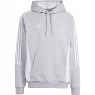 Bluzy męskie - Bluza męska adidas Tiro 24 Sweat Hooded szara IR7545 XL - miniaturka - grafika 1