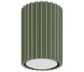 Lampy sufitowe - Sollux SL.1606 - Oświetlenie punktowe KARBON 1xGU10/10W/230V 10 cm zielony - miniaturka - grafika 1