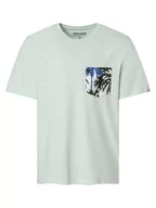 Koszulki męskie - Jack & Jones - T-shirt męski  JORTulum, zielony - miniaturka - grafika 1