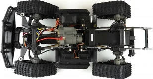 Amewi Amewi AMXRock RCX10PTS Crawl.Pick-Up Milit. gr 1:10, RTR gra - Modele zdalnie sterowane - miniaturka - grafika 1