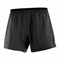 Spodnie sportowe damskie - Spodenki Salomon Cross 5" Deep Black - miniaturka - grafika 1