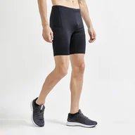Spodenki męskie - Męskie Spodenki CRAFT ADV ESSENCE SHORT TIGHTS M 1908760-999000 – Czarny - miniaturka - grafika 1