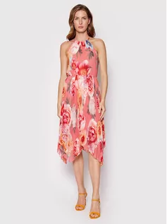 Sukienki - Rinascimento Sukienka letnia CFC0109410003 Różowy Regular Fit - grafika 1