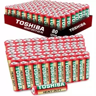 Baterie i akcesoria - Zestaw 20 x Baterie Cynkowo-Węglowe TOSHIBA HEAVY DUTY R6 AA 1,5V Folia 4szt - miniaturka - grafika 1