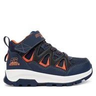 Buty dla chłopców - Trzewiki Skechers Storm Blazer 406377L NVOR Granatowy - miniaturka - grafika 1
