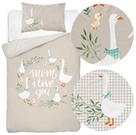 Pościel dla dzieci - Pościel 90 x 120 Bambusowa Dziecięca Idylla 4787B - miniaturka - grafika 1