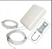 Uchwyty i mocowania do anten satelitarnych - ANTENA ZEWNĘTRZNA 3G/4G LTE DUAL SMA 2x3m ROUTER B311 B315 B525 + UCHWYT - miniaturka - grafika 1