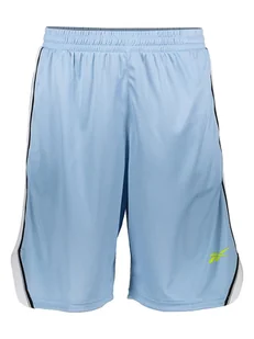 Reebok Szorty sportowe w kolorze błękitnym - Spodenki męskie - miniaturka - grafika 1