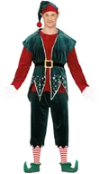 Stroje karnawałowe - Strój Dla Dorosłych Elf Pomocnik Mikołaja Premium M - miniaturka - grafika 1