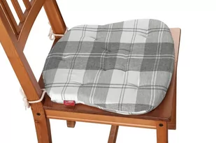 Dekoria Siedzisko Filip na krzesło krata szaro-biała 41 × 38 × 3,5 cm Edinburgh 215-115-79 - Meble modułowe i akcesoria - miniaturka - grafika 1