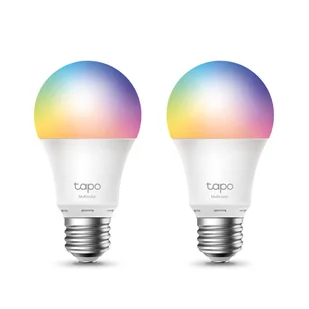 LED żarówka TP-LINK Tapo L530E, E27, 220-240V, 8.7W, 806lm, 6000k, RGB, 15000h, chytrá Wi-Fi žárovka, 2 kusy v balení - Latarki - miniaturka - grafika 1