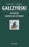 Poezja - Dlaczego ogórek nie śpiewa - miniaturka - grafika 1