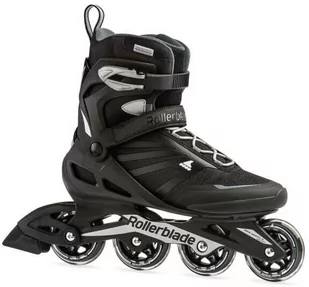 Rollerblade Zetrablade Black / Silver 2023 - Rolki Rollerblade Zetrablade Black / Silver 2023 - Rolki - miniaturka - grafika 1