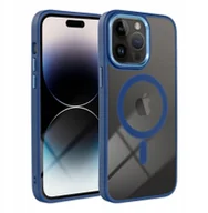 Etui i futerały do telefonów - Futerał COLOR EDGE MAG COVER kompatybilny z MagSafe do IPHONE 16 niebieski - miniaturka - grafika 1