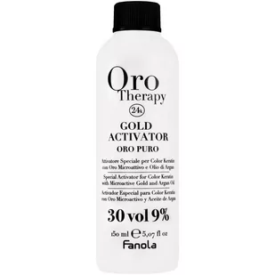 Oro Therapy Aktywator Woda Utleniona 9% 150ML - Farby do włosów i szampony koloryzujące - miniaturka - grafika 1
