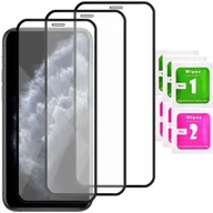 Szkła hartowane na telefon - 3X Szkło Na Cały Ekran Do Iphone 11 Pro Max Pełne Hartowane Szkiełko 5D - miniaturka - grafika 1