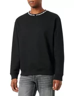 Bluzy męskie - s.Oliver Sales GmbH & Co. KG/s.Oliver bluza męska, czarny, XS - miniaturka - grafika 1