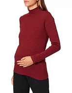 Koszulki i topy damskie - Noppies Damski top Ls Yd Hayti T-Shirt, Syrah - P805, 36 - miniaturka - grafika 1