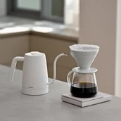 Czajniki elektryczne - Hario Lyra ECK-80-W Biały - miniaturka - grafika 1