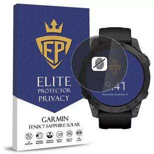 FOLIA 5D PRYWATYZUJĄCA SZKŁO ANTI-SPY DO GARMIN FENIX 7 SAPPHIRE SOLAR - Akcesoria do smartwatchy - miniaturka - grafika 1