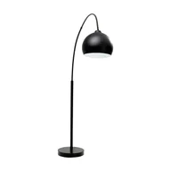 Lampy stojące - KARE Lounge Small Deal Eco lampa łukowa, czarna - miniaturka - grafika 1