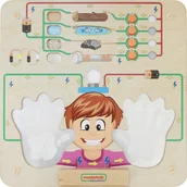 Tablice dla dzieci - Masterkidz MASTERKIDZ Tablica Edukacyjna Eksperyment Przewodnictwa - miniaturka - grafika 1